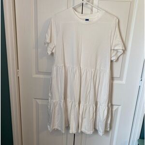 💚 Old navy sea salt tiered ruffle dress